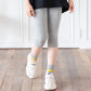 Cartoon Irregular Top Short-sleeved Half-sleeve Big Kids' Trendy Clothes